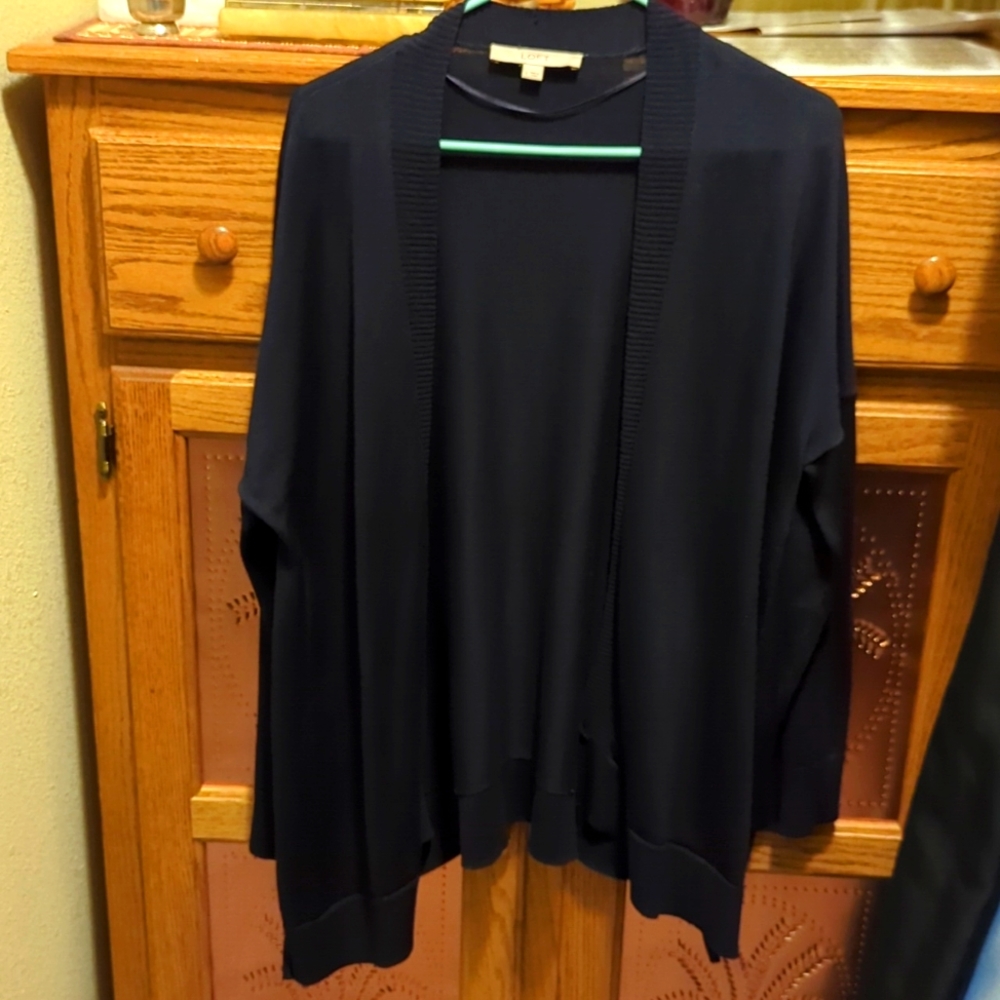 ⭐5/$25-Loft open cardigan